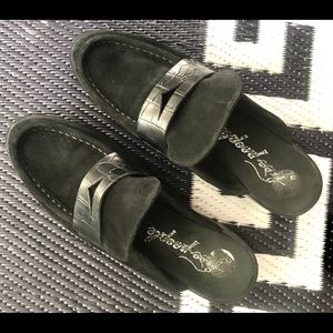 Free People Suede mules